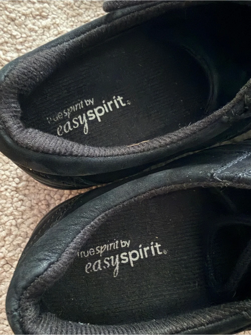 easy spirit Black Casual Lace-Up Shoes size 6.5
